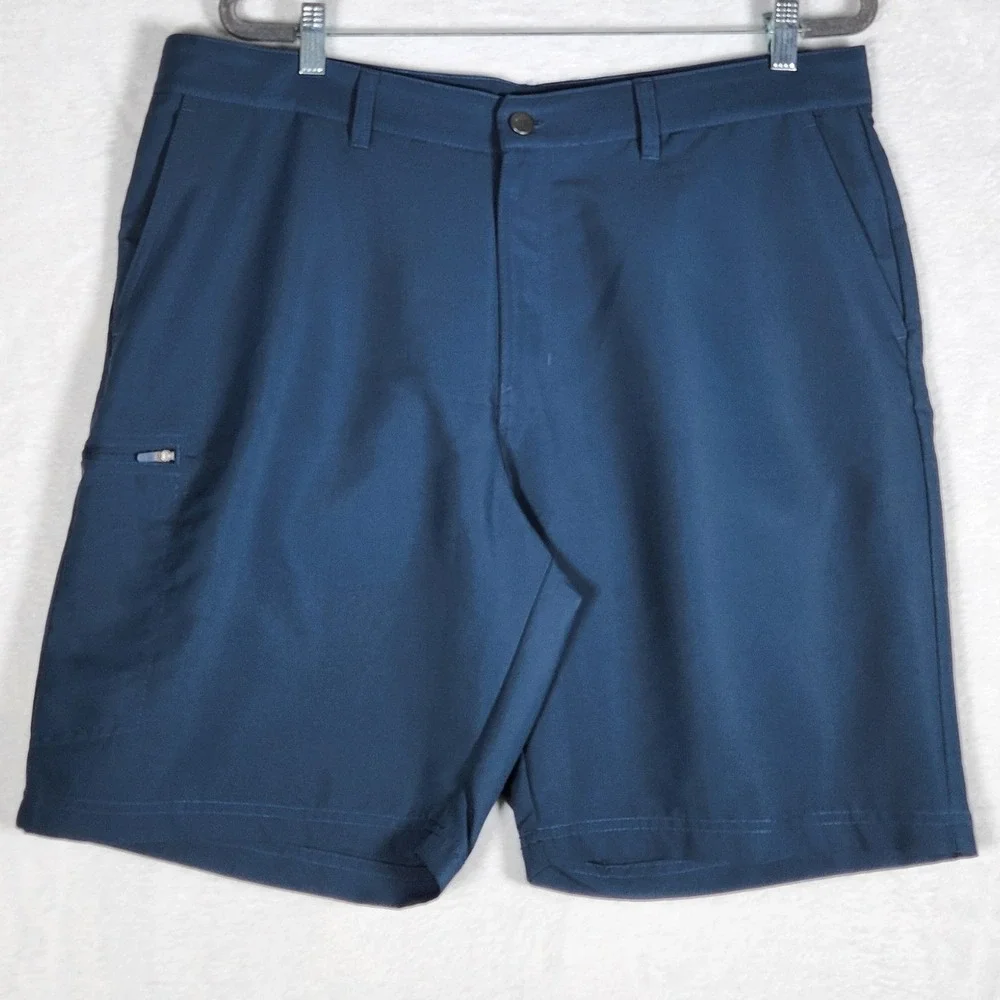 Adidas Mens Woven Cargo Golf Shorts Crew Navy Blue ADVR0882 Size 38 NWT
